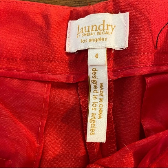 Laundry by‎ Shelli Segal ankle  length trousers in size 4 - Picture 7 of 12